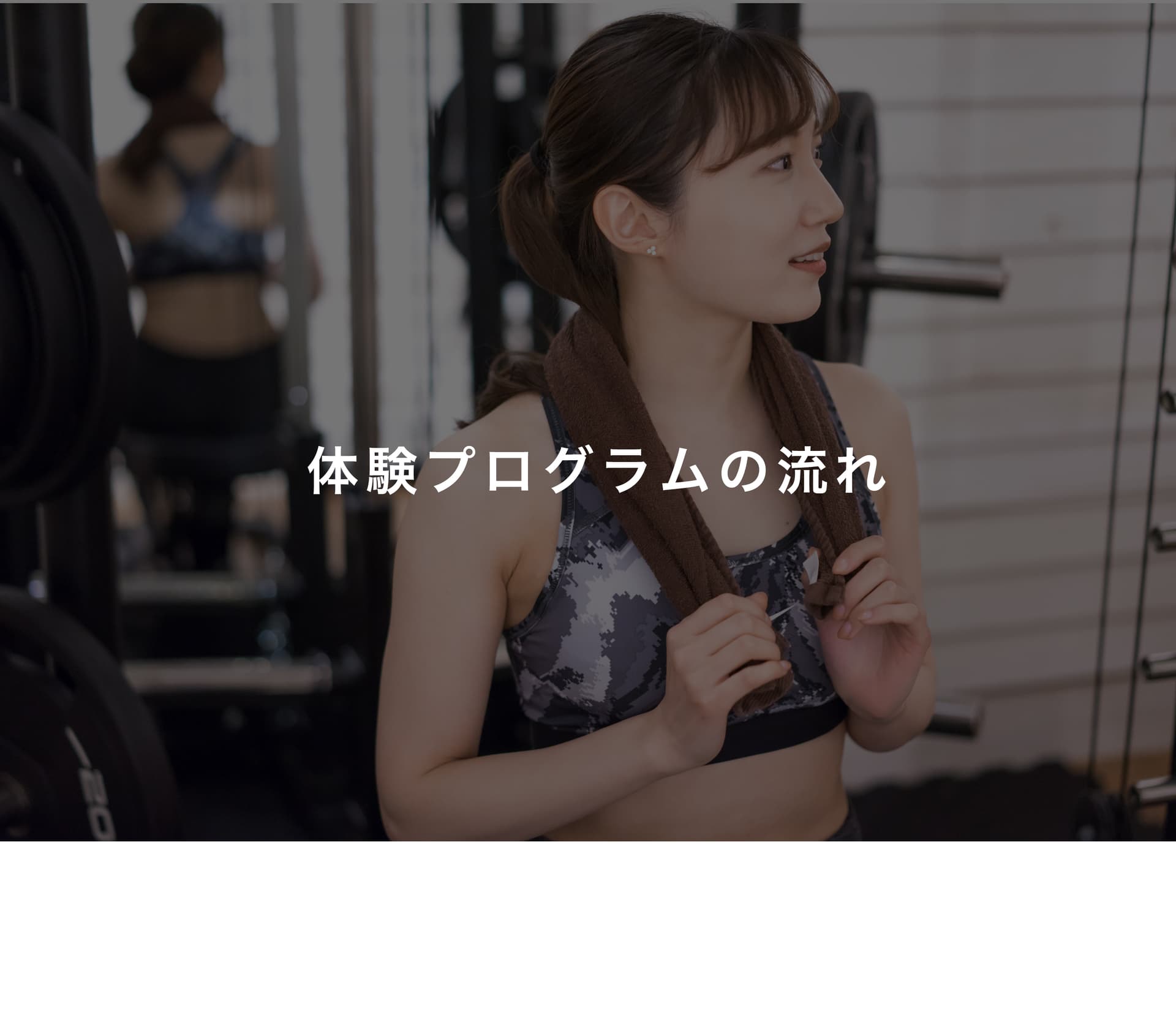 トレーニングの流れのトップ画像